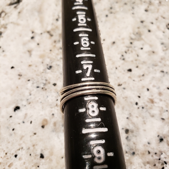 Smokey Quartz, sterling silver ring. - Picture 6 of 8